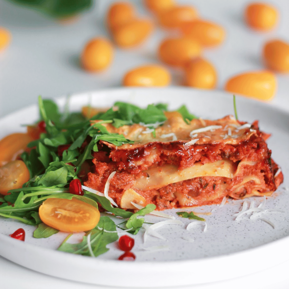 Lasagna with zucchini