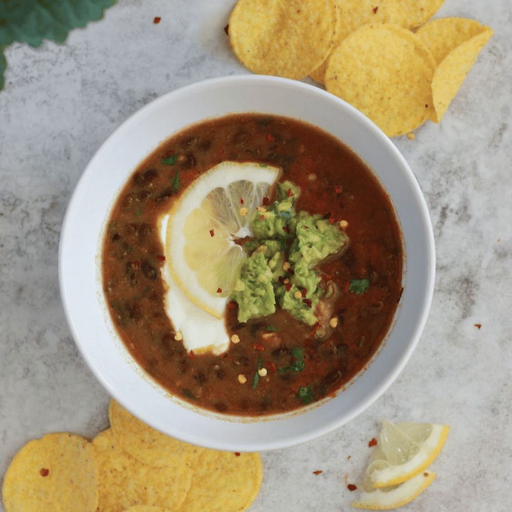 Black bean soup