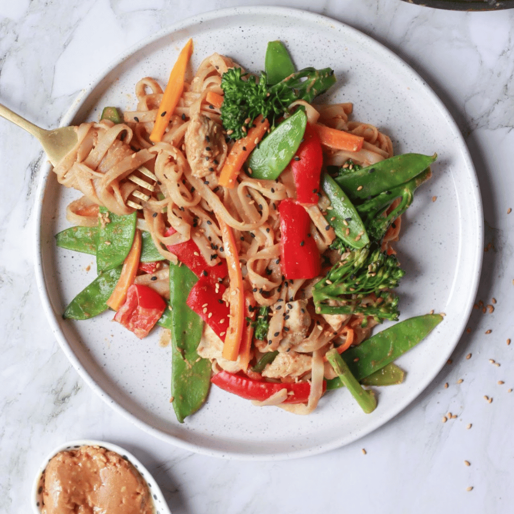 Peanut butter - Ginger wok